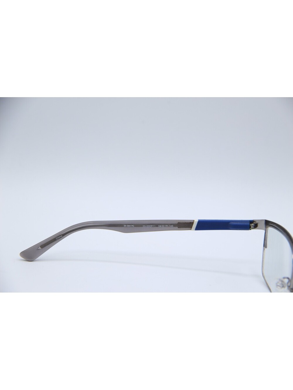 Revel 35-000911 23-354-Fc Silver Blue Gray Authentic Eyeglasses 54-19 - Picture 3 of 4